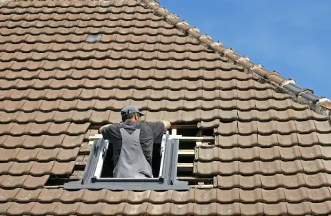 Pose de velux - Quérénaing